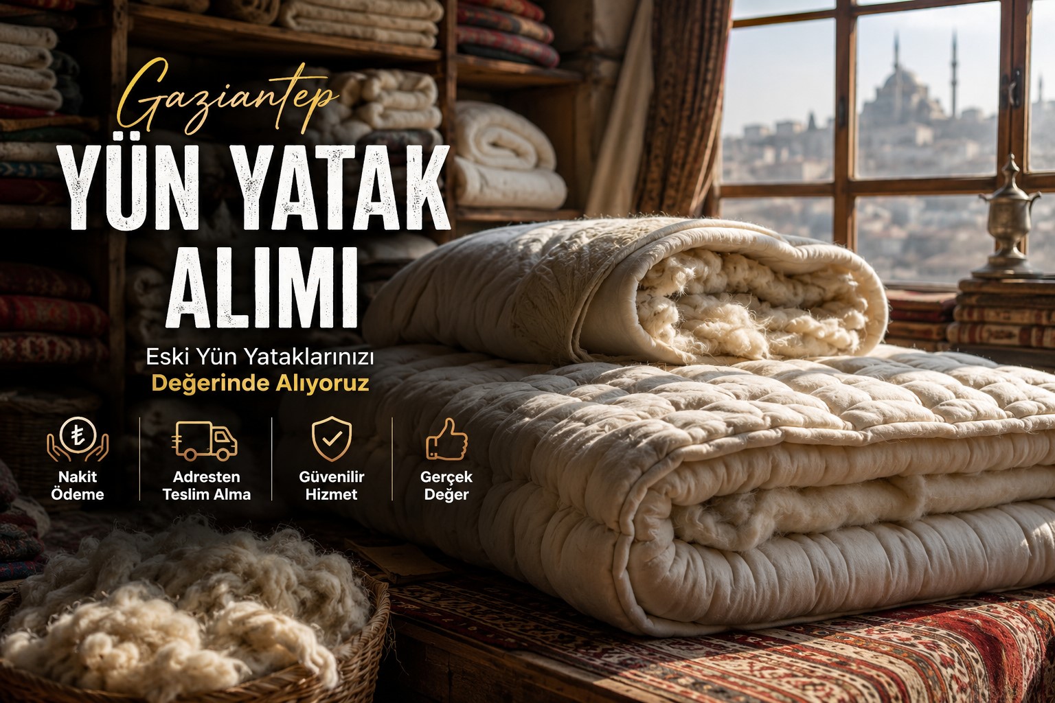Gaziantep Yün Alımı
